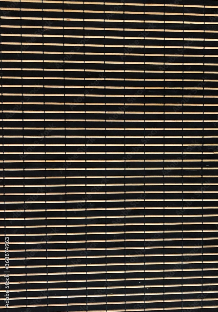Bamboo Pattern with Black Stripes Bamboo Pattern with Black Stripes