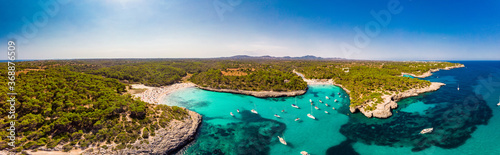 Cala Mondrago  Parque Natural de Mondrago. Santanyi. Malorca. Spain