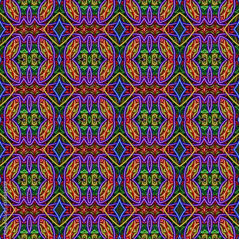 seamless geometric pattern.