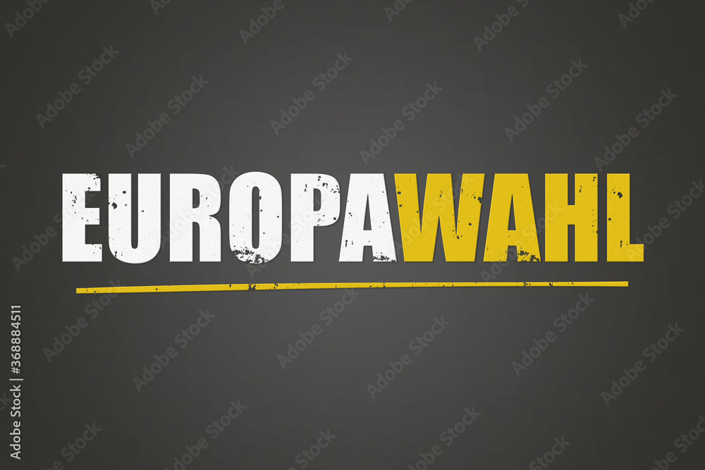 Obraz premium Europawahl