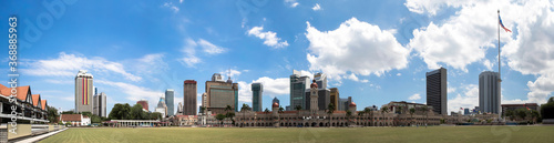 The skyline and buildings surrounding Merdeka Square (Independence square), Kuala Lumpur, Malaysia