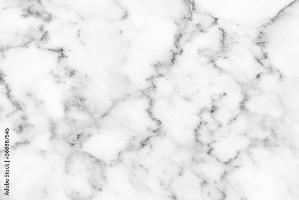 White marble texture background pattern with high resolution.