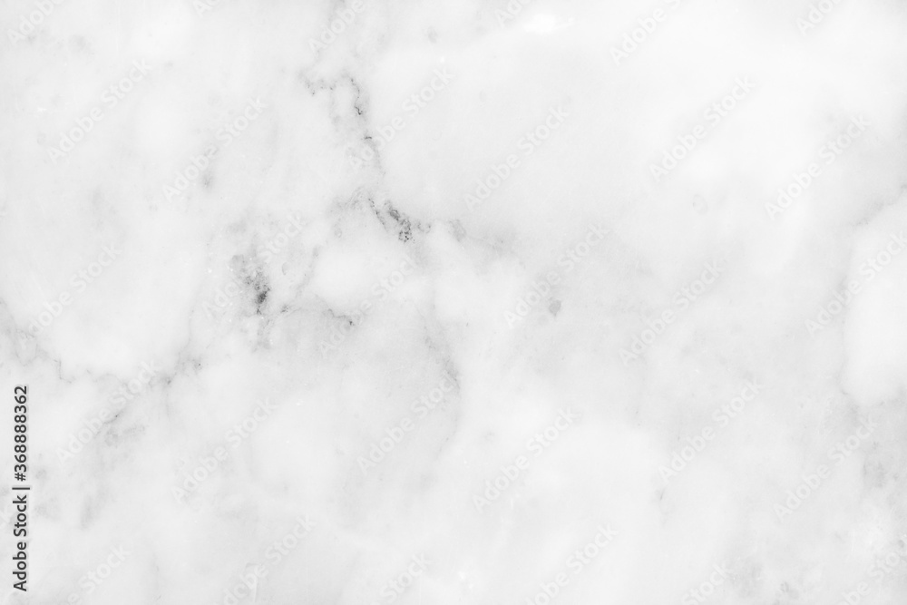 Fototapeta White marble texture background pattern with high resolution.