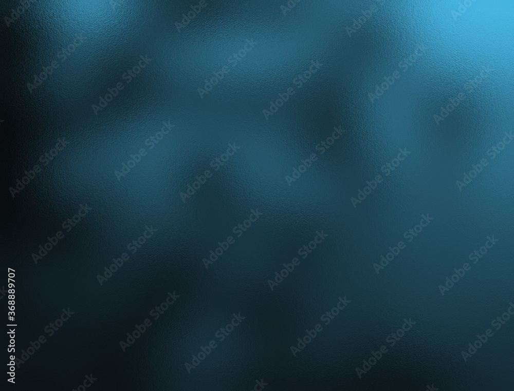 Abstract blue background with light and shadow as seen through frosted glass, space for text, copy