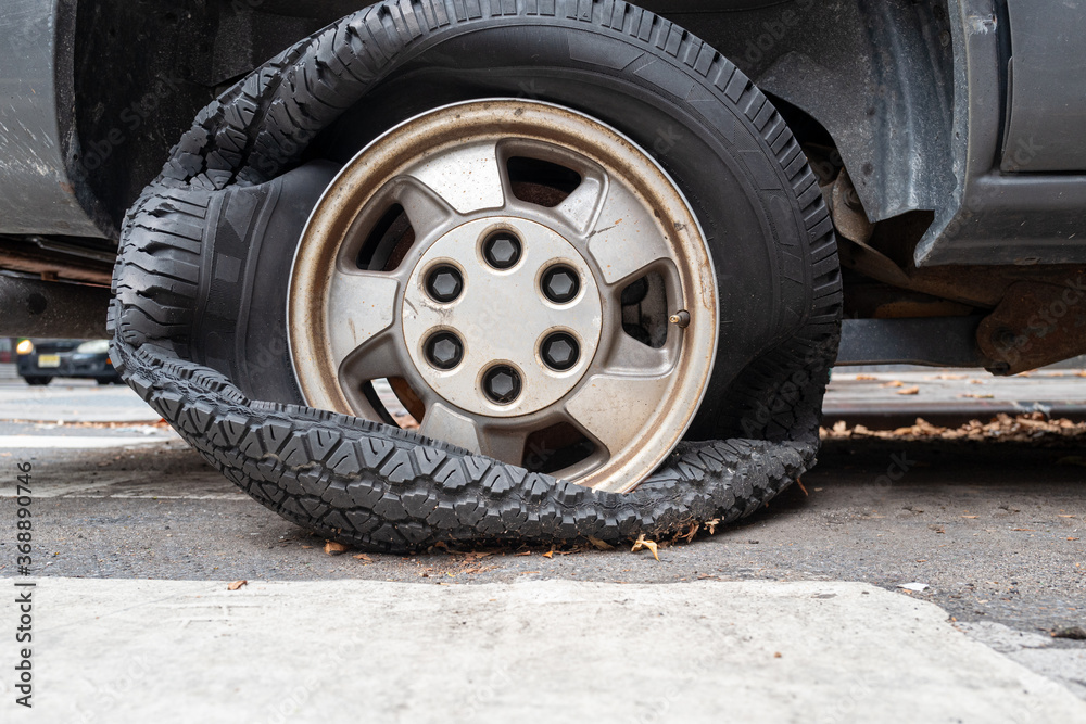 Tire Blowout Tire Blowout