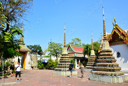 Wat Pho spire in Bangkok, Thailand