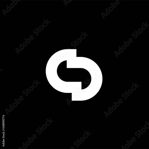 Silhouette logo letter s, vector illustration of abstract letter s logo design, vector image of letter s logo design template