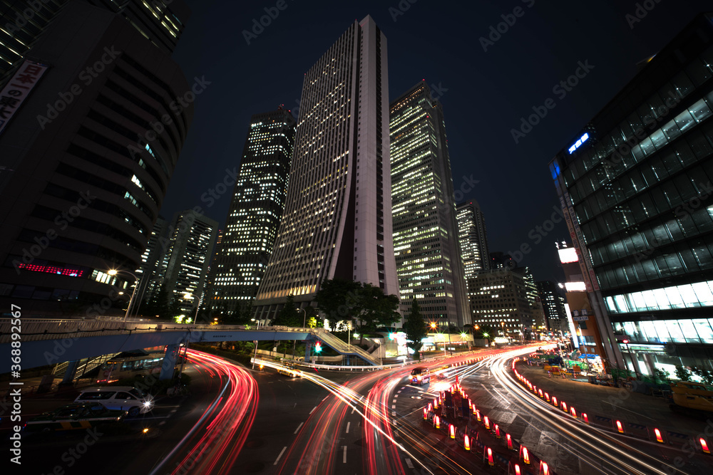 Fototapeta premium Night in Japan