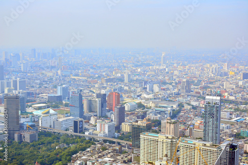 Overview of Bangkok City in Bangkok  Thailand