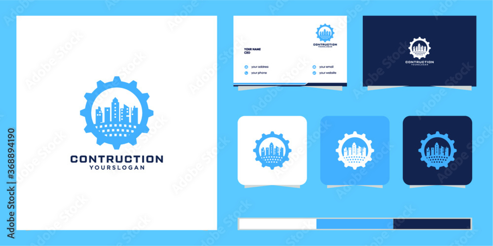 contruction logo template contruction logo template