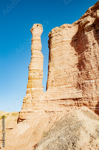 Danxia Scenic Area, Zhangye Binggou, Gansu, China