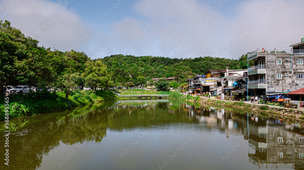 Etong Pilok village, attractions of Kanchanaburi, Popular tourist attractions among tourists

