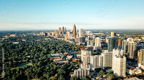 Panorama of Atlanta Georgia