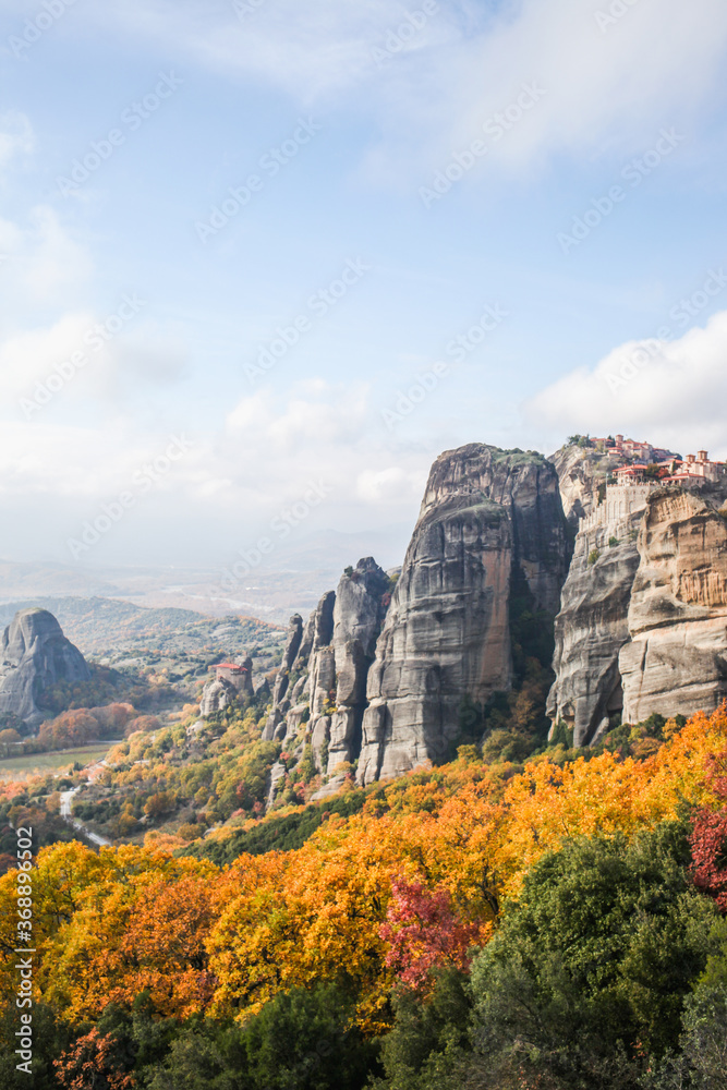 Naklejka premium Meteora, Greece