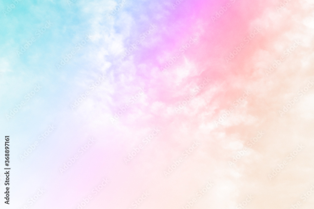 Cloud and sky with a pastel colored background and wallpaper, abstract sky background in sweet color.
Cloud and sky with a pastel colored background and wallpaper, abstract sky background in sweet color.