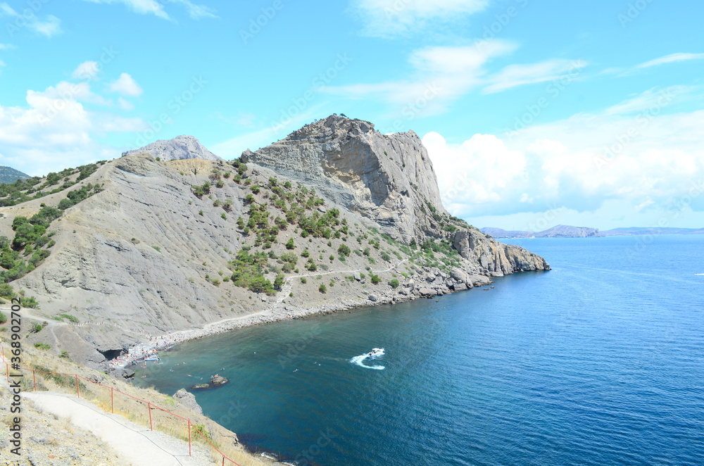 Obraz premium view from the sea
