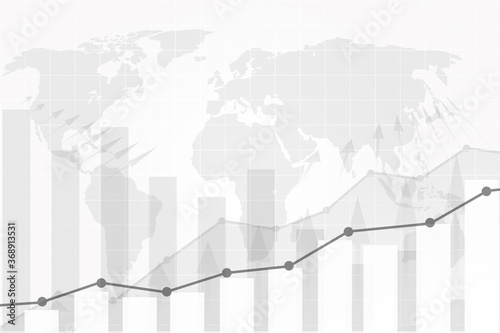 the financial and technology concept