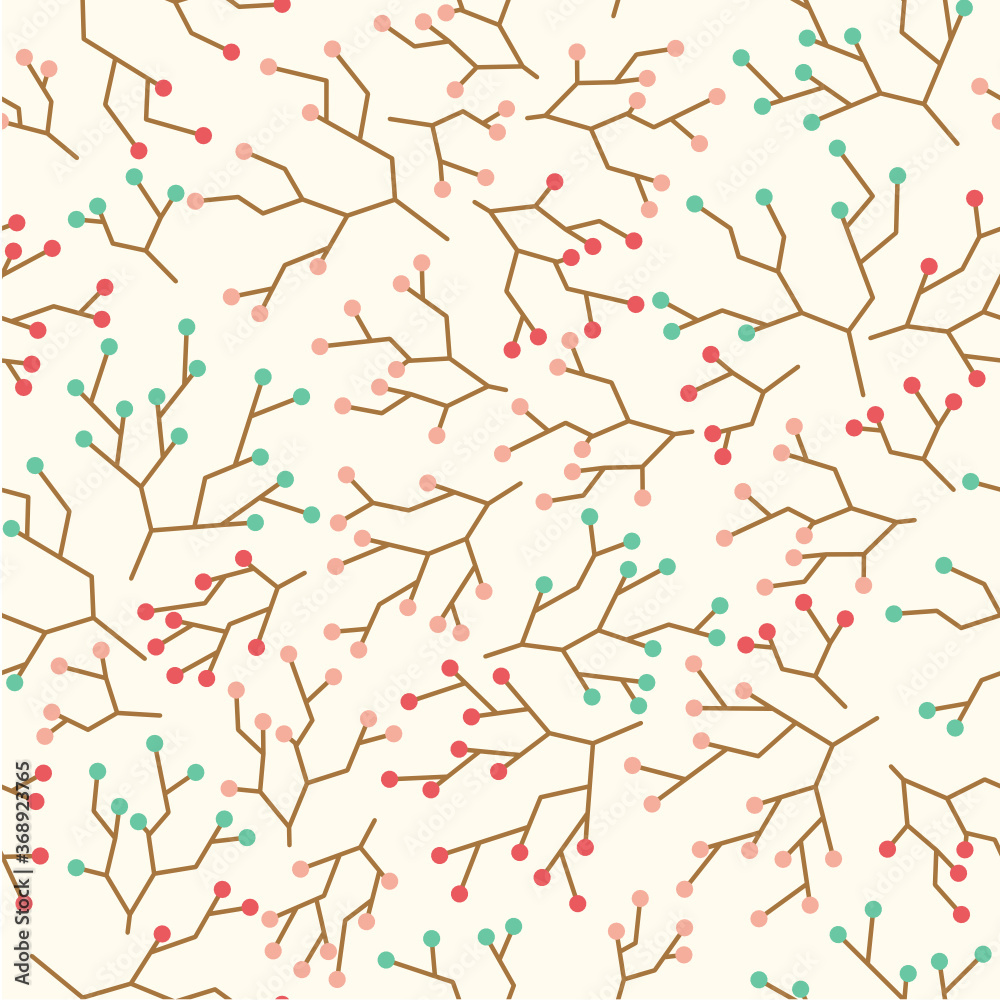 tiny red berry seamless pattern background tiny red berry seamless pattern background