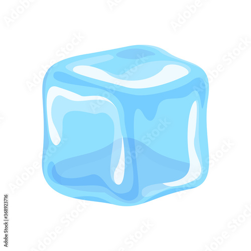 ice cube isolated on white background, clip art three ice cubes, illustrations cubes transparent