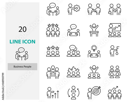 set of people icons, teamwork, team, work, job