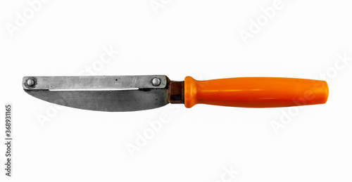 kitchen knife isolated on white