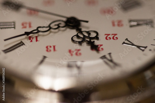 old clock face