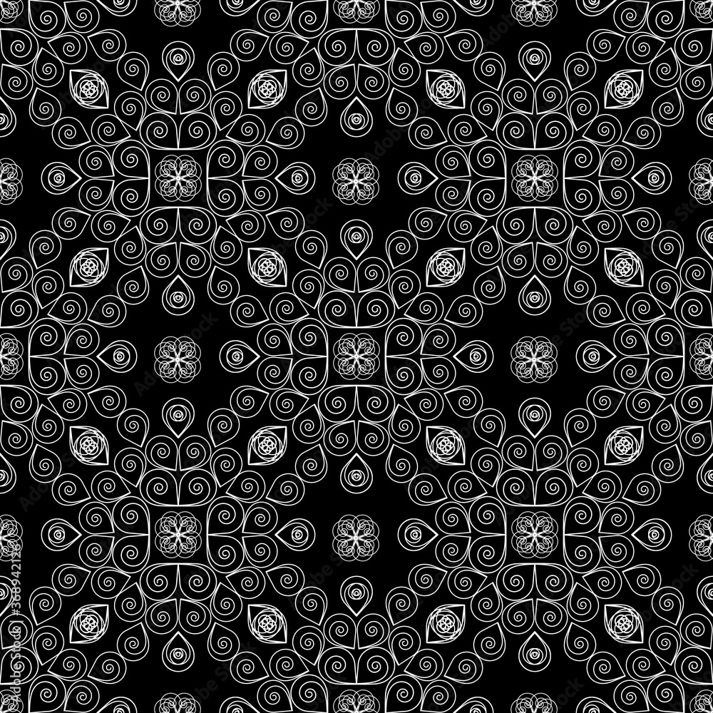 islamic abstract ornament pattern design use for print and fashion design.
