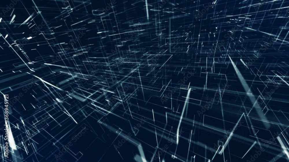 テクノロジーイメージ　3D空間