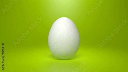 Easter eggs 3d render for background