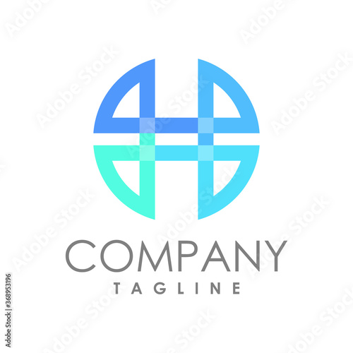 Free Download geometric circle logo creative concept - GFXLoad