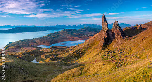 The Storr at Dawn, Isle of Skye, Scotland.