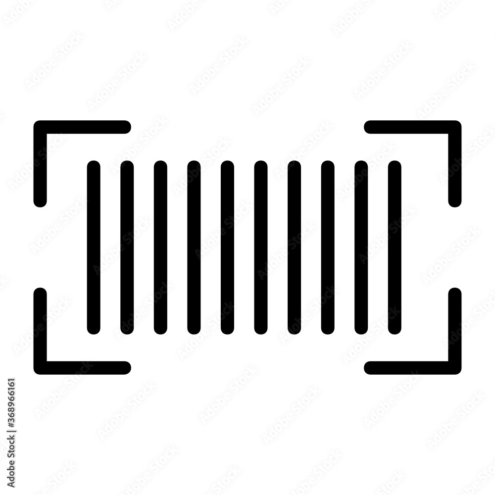 barcode data presentation concept vector icon design, Inventory or Product Management Symbol on white background barcode data presentation concept vector icon design, Inventory or Product Management Symbol on white background
