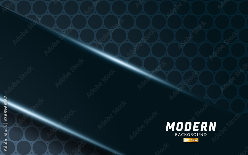 modern premium dark green vector background with glow line. modern premium dark green vector background with glow line.