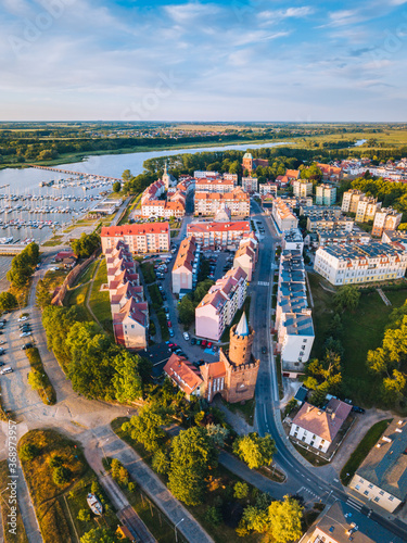 Architecture of Kamien Pomorski photo