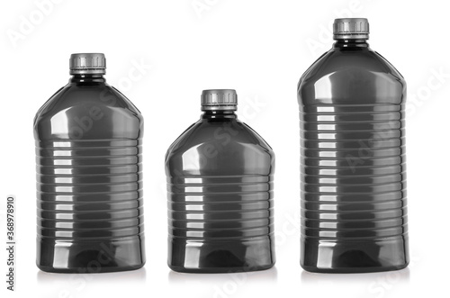 Plastic bottle isolated