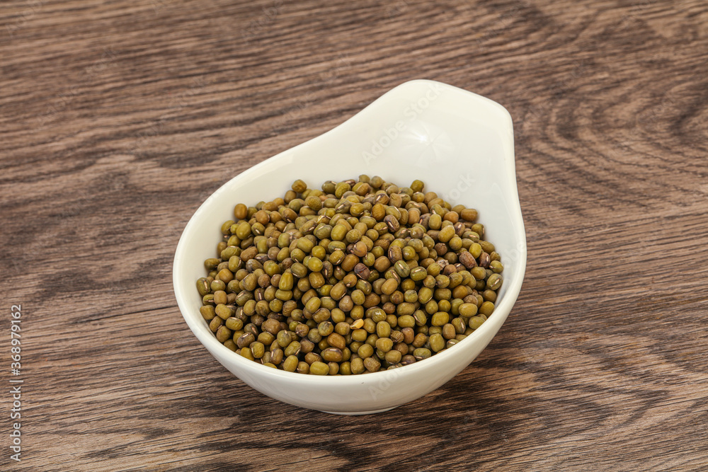 Vegetarian cuisine - dry green lentil Vegetarian cuisine - dry green lentil
