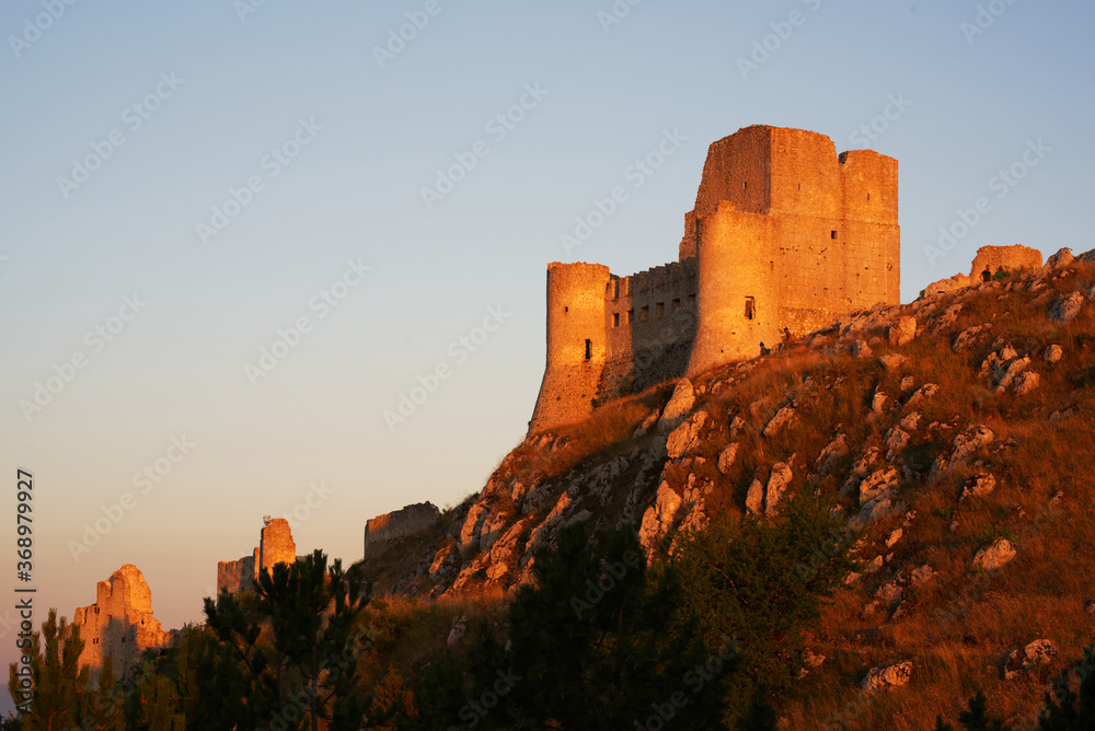Rocca Calscio è un posto storico del centro Italia