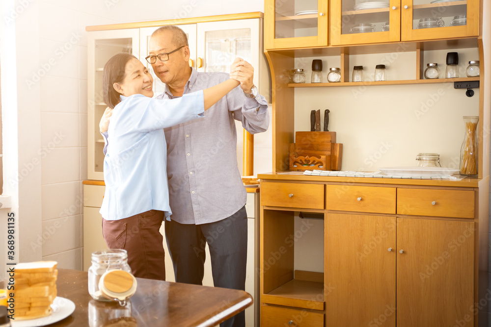 a couple elder or a retired older man and woman happy cooking with breakfast in the morning, holiday family relaxing in the kitchen, lovely grandparent resting or dancing a couple elder or a retired older man and woman happy cooking with breakfast in the morning, holiday family relaxing in the kitchen, lovely grandparent resting or dancing