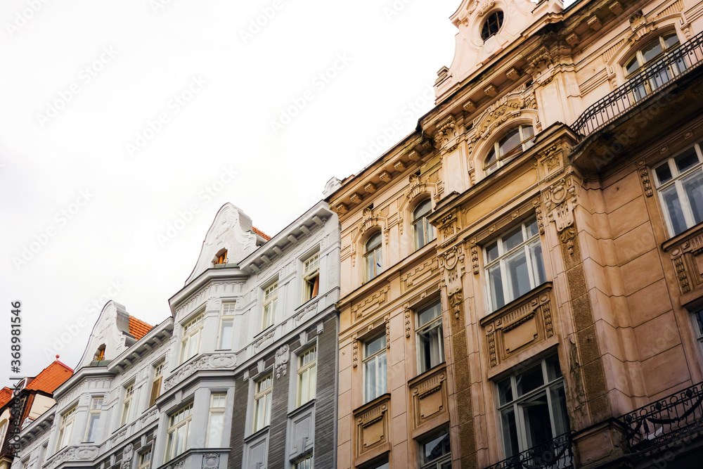 Fototapeta premium Street view of downtown in Brno, Czech Republic