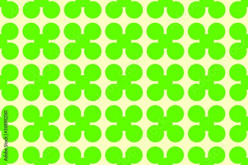 Vector abstract geometric seamless pattern. Seamless vector pattern for background. Ornament abstract flowers. Yellow, green  color. Background for modern minimalistic design
