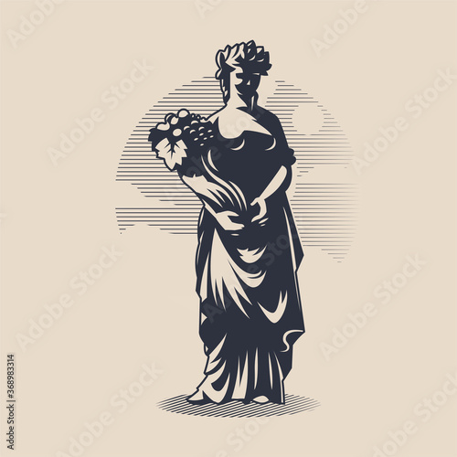 Goddess Demeter or Ceres