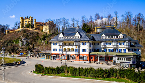 Foto village hohenschwangau - bavaria