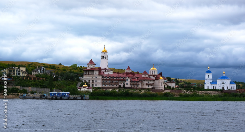 Fototapeta premium Holy Mother of God Kazan Monastery, Samara Region