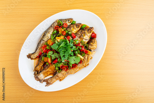 Chinese Hunan Home Cooking Spicy Hot-roasted Fish