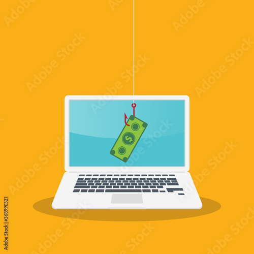 Phishing. Stealing money.