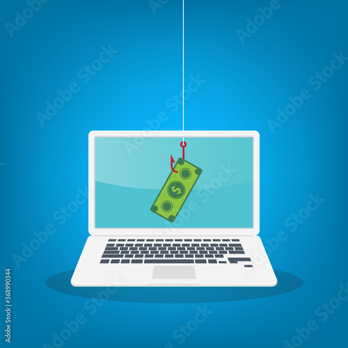 Phishing. Stealing money.