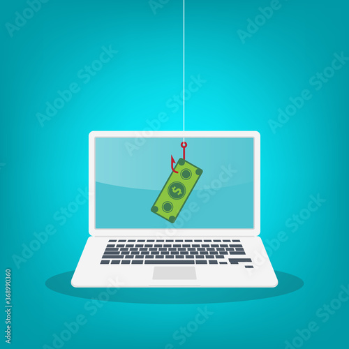 Phishing. Stealing money.