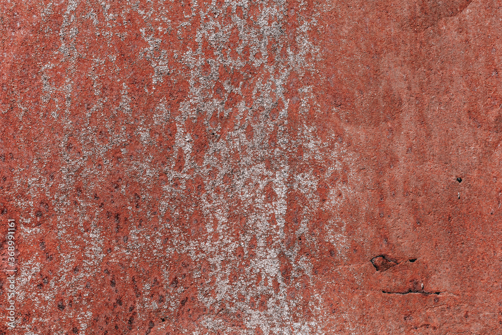 rusty iron texture closeup