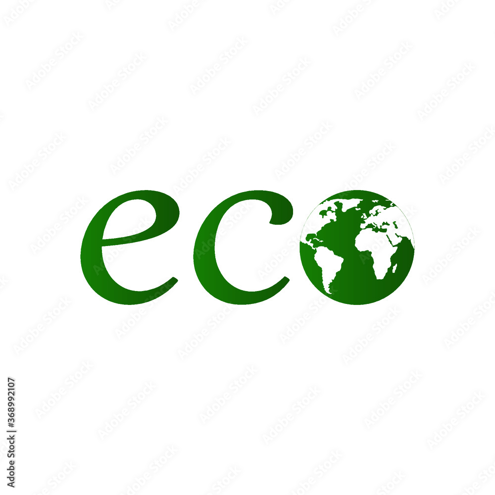 ecology protection icon with planet .Eco Icon Green Vector Illustration. Eco Logo. EPS 10 ecology protection icon with planet .Eco Icon Green Vector Illustration. Eco Logo. EPS 10