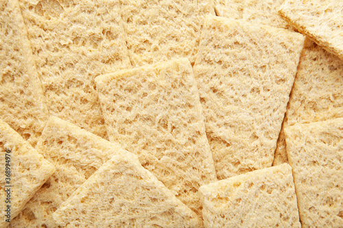 Wallpaper Mural A slices of wheat crispbread background. Healthy food Torontodigital.ca